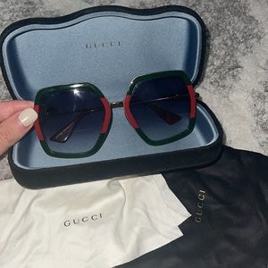Authentic Gucci square sunglasses